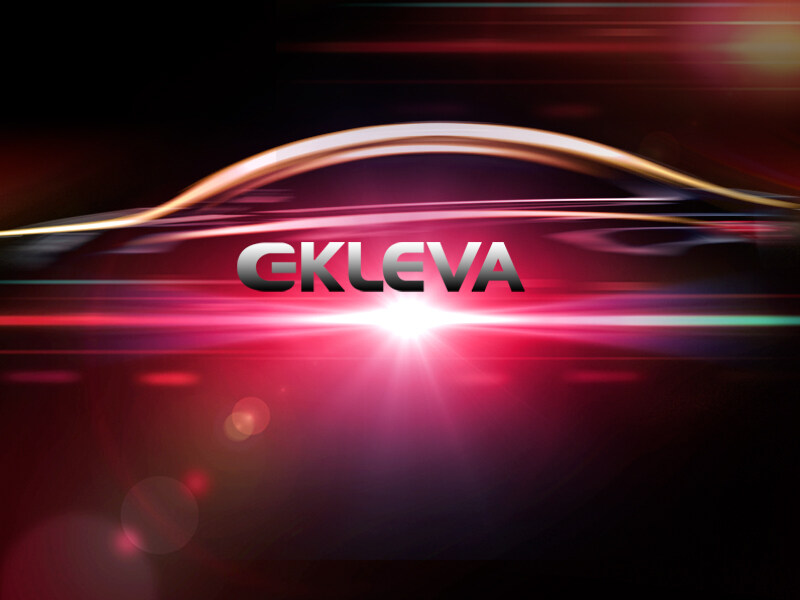 EKLEVA Car Dvr 5.5 Inch Touch Screen Video Recorder Auto Registrar Stream Mirror Support RearView Camera Night Vision Dash Cam