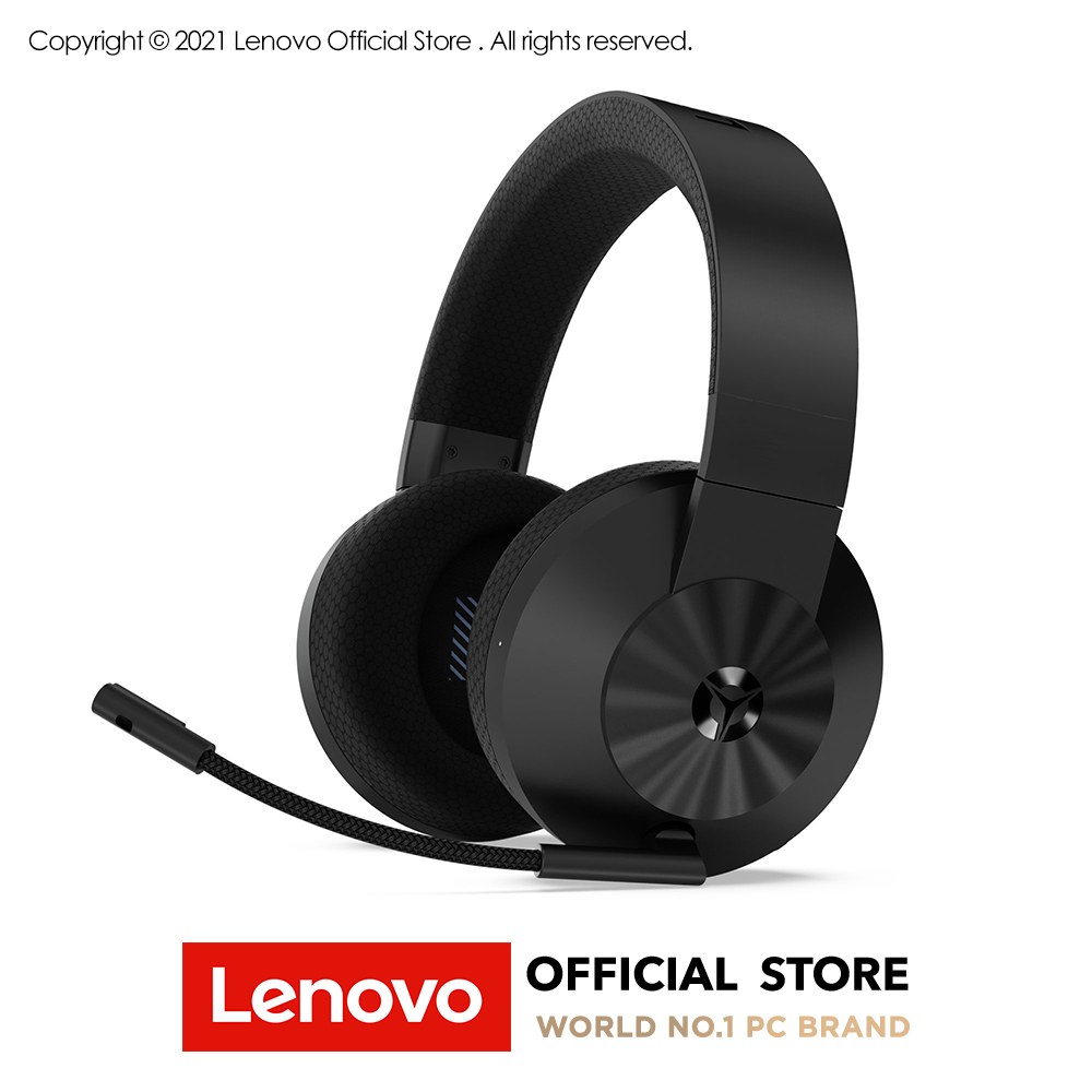 Lenovo Legion H600 Wireless Gaming Headset | 1200 mAh | 2.4 GHz Wireless via nano-USB | 32ohms | 320g | 1 Year Lenovo Warranty